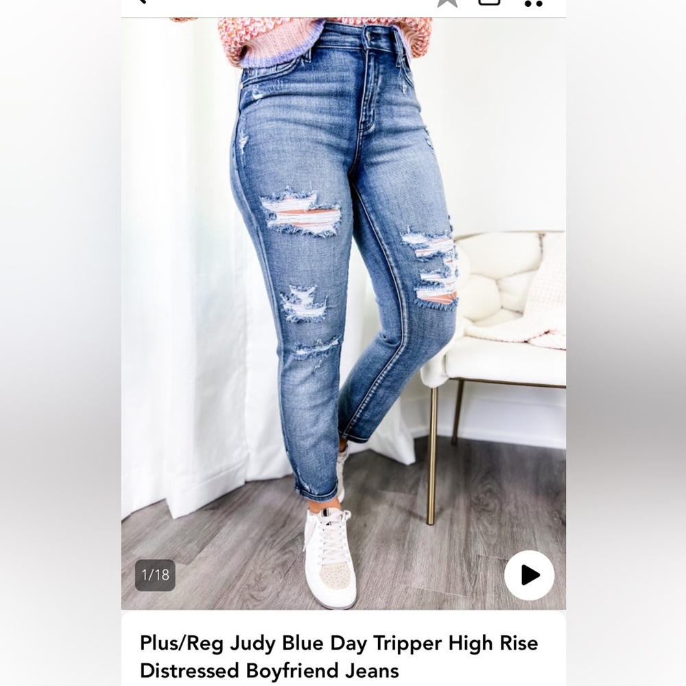 Judy blue day dripper high rises distressed